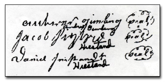 1777 Dunmore County, Virginia Signature