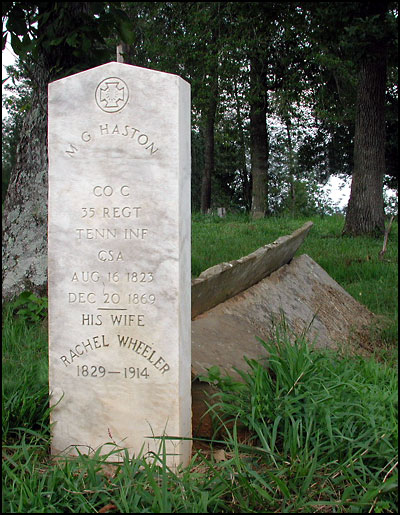 MG Haston Grave