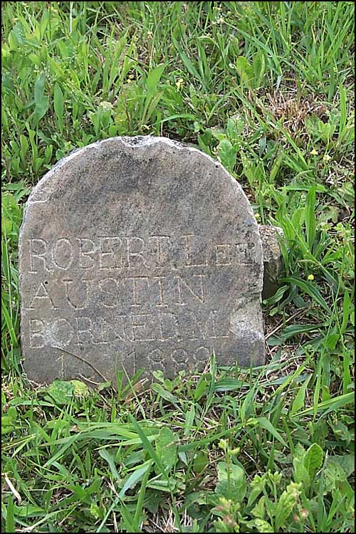 Robert Lee Austin Grave - Austin Cemetery
