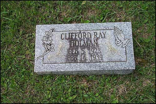 Clifford Ray Holman Grave - Austin Cemetery