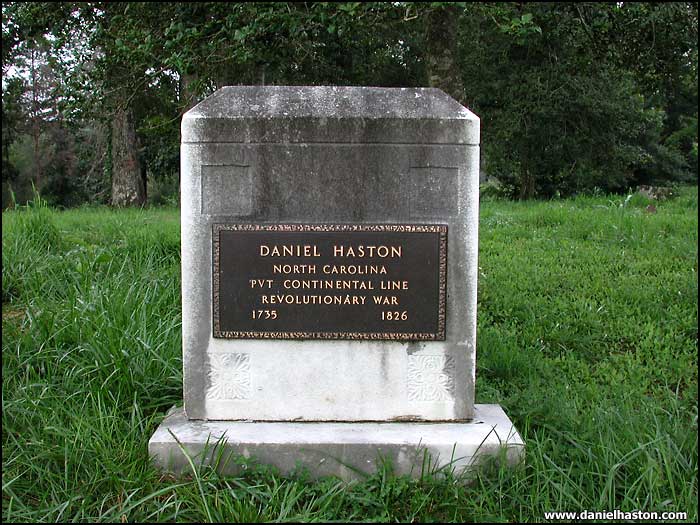 Daniel Haston Grave - Big Fork Cemetery
