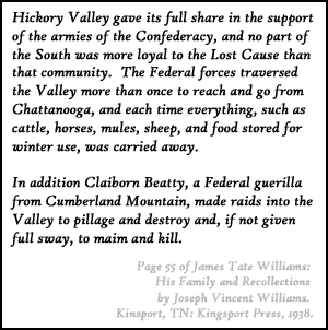 Hickory Valley Ravaged in Civil War